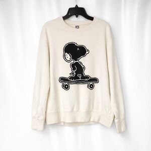 KAWS Cream and Black Men Sweater. Size M.
